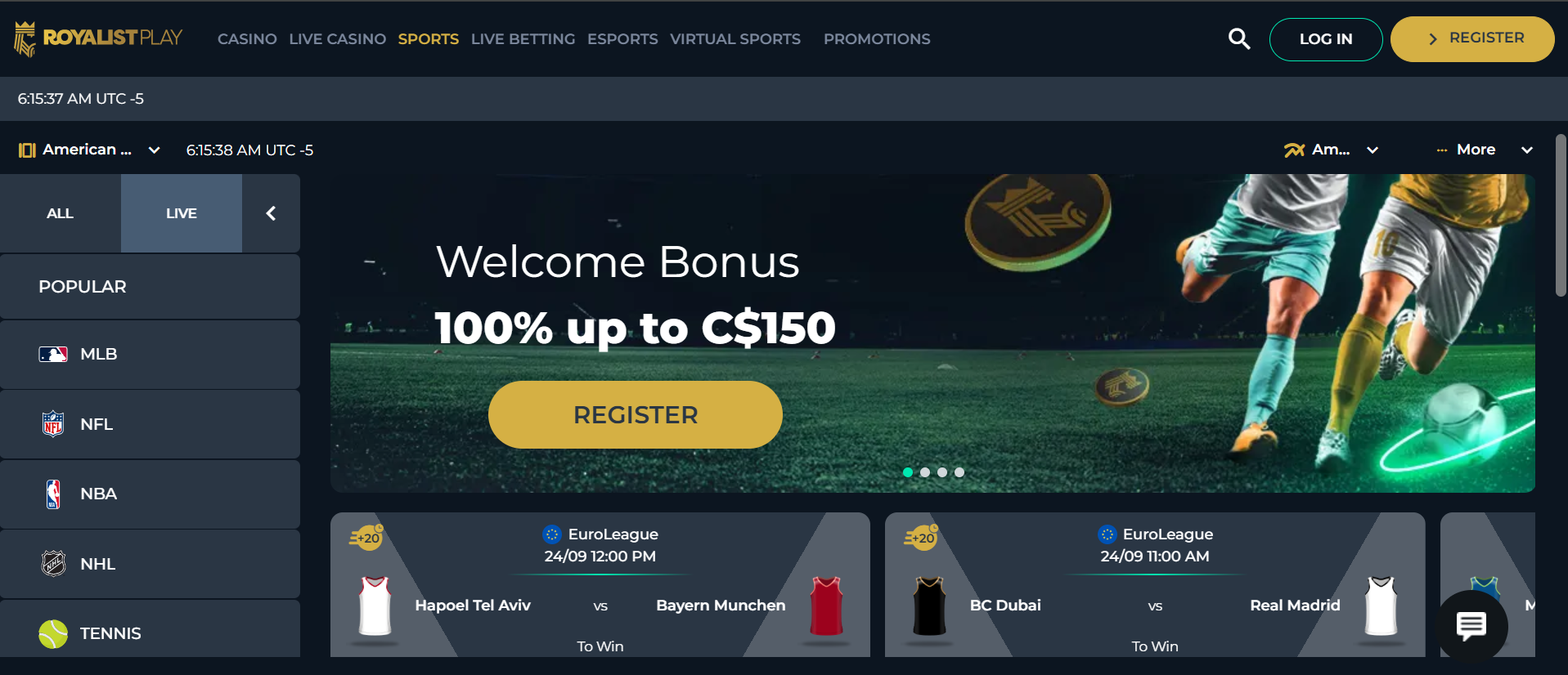 Royalistplay gambling site
